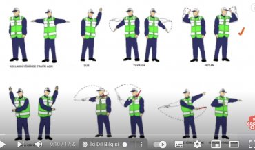    Trafik polisi el işaretleri anlamı